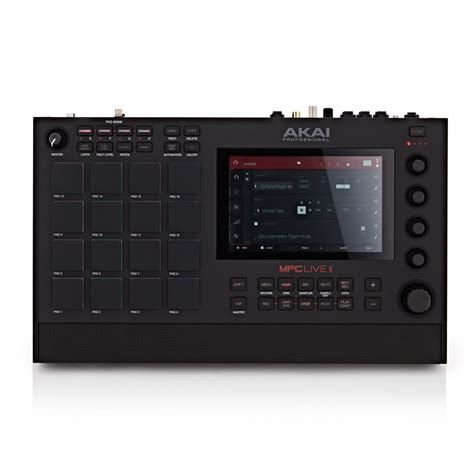 Akai MPC Live II Système de Production Autonome Professionnel Gear music