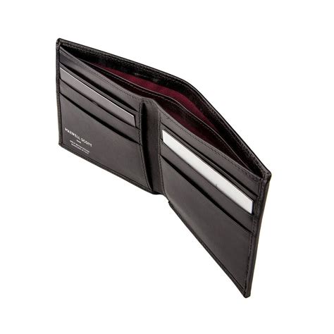 Personalised Luxury Billfold Wallet The Vittore By Maxwell Scott