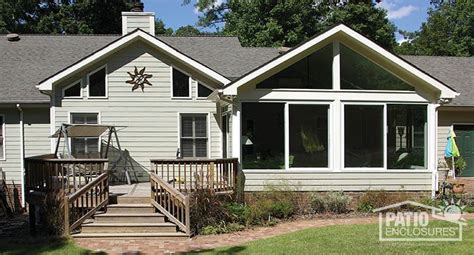 A screen porch lets you to have a defense against outdoor elements, such as rain and sun check out the cost of a screened in porch addition to start mapping out your project or daydream. Four Season Room Addition Pictures & Ideas | Patio Enclosures
