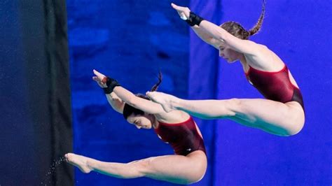 Canadian Divers Meaghan Benfeito Caeli Mckay Win World Series Gold