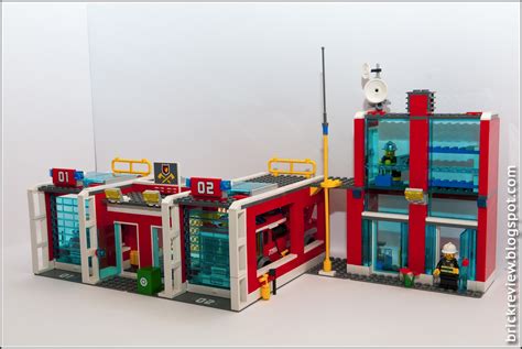 Brickreview Lego 7208 Stazione Dei Pompieri Fire Station