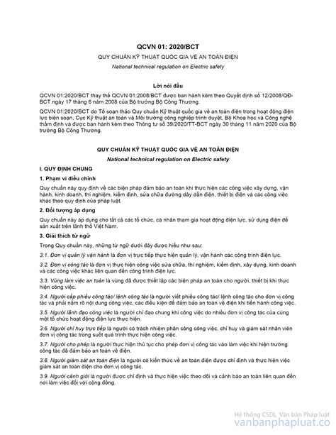 QCVN-01-2020-BCT-An-toan-dien