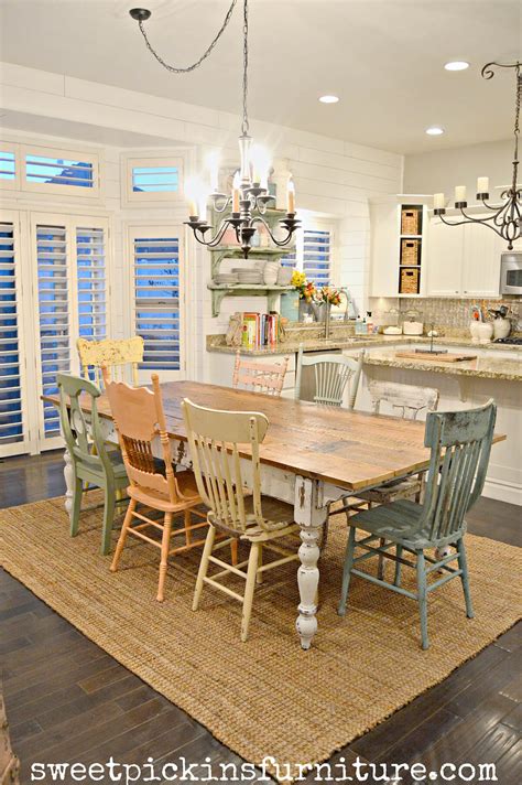 46 Beautiful Farmhouse Dining Room Design Ideas