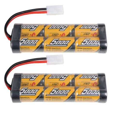 2 Pack 72v 5000mah Nimh Rechargable Rc Battery Packs For Rc Cars