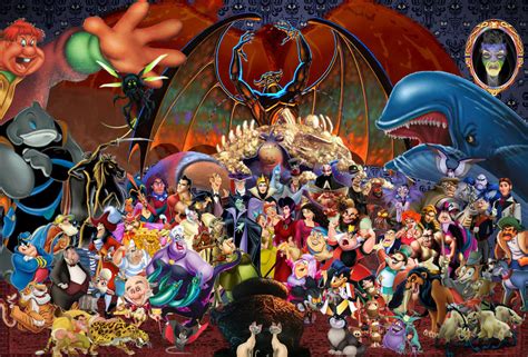 Disney Villains Wallpaper By Disneyfreak19 On Deviantart