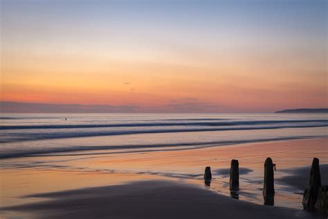 A Serene Scene At Westward Ho Beach David Gibbeson Photography