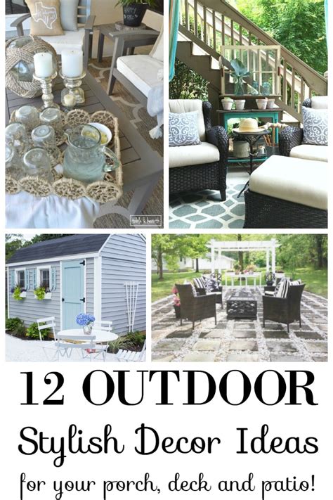 12 Stylish Porch Deck And Patio Decor Ideas Setting For