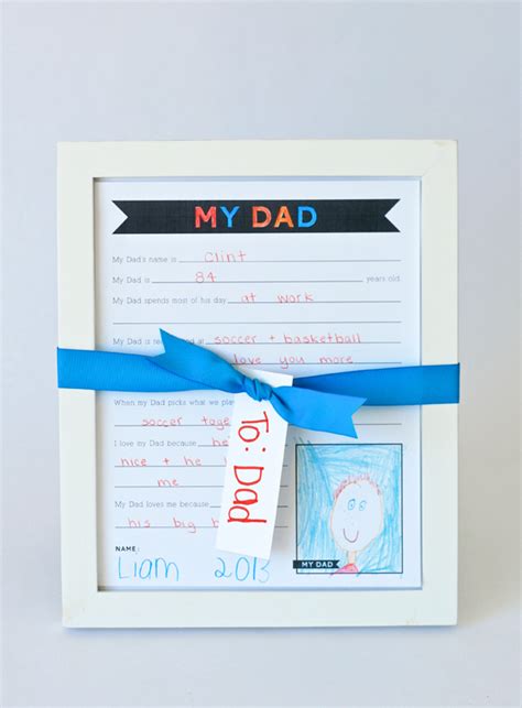 Last minute homemade fathers day gifts for dad easy. Simple Father's Day Gift - Paging Supermom