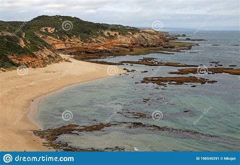 Sorrento Back Beach View From Coppins Lookout Royalty Free Stock