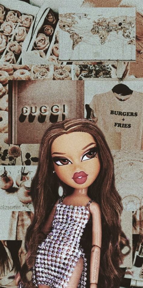 Bratz wallpapers baddie doll aesthetic makeup iphone. bratz doll on Tumblr
