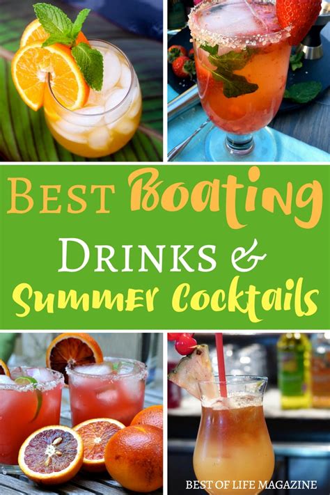 Best Boating Drinks And Summer Cocktails Best Of Life Magazine