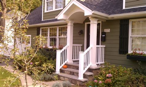 House plans with terraces, decks, verandas, or porches for outside living. Dormer with White Square Posts and White Railing: www.bergendecks.c...#dormer #posts #railin… in ...
