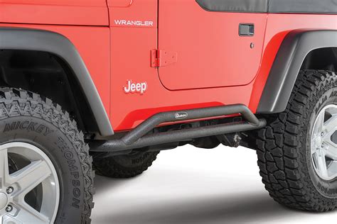 Quadratec Qrc Rocker Guards For 87 06 Jeep Wrangler Yj And Tj Quadratec