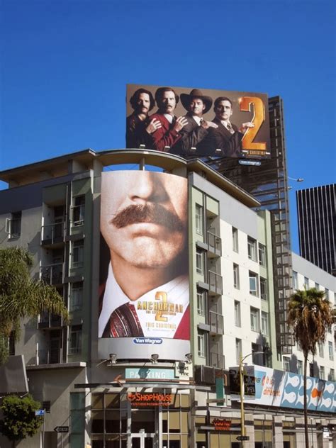 Daily Billboard Anchorman 2 The Legend Continues Movie Billboards