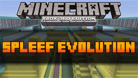 Minecraft Xbox 360 Pvp Map Spleef Evolution Download In Description