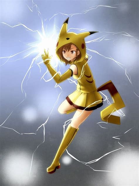 Cute Girl Dressed As Pikachu Human Pikachu
