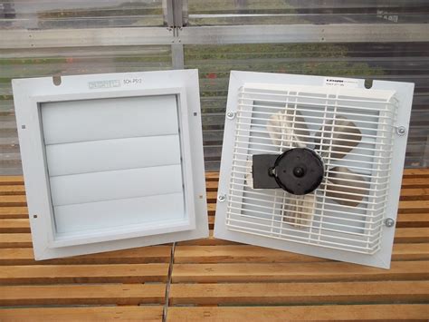 Window Exhaust Fan For Garage Greenhouse Ventilation Small