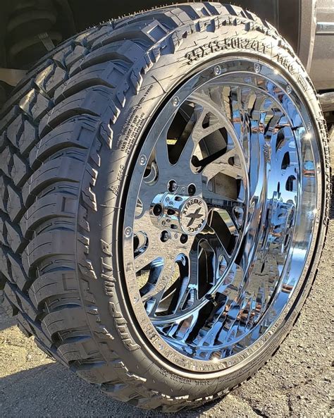 Xtreme Force Xf 8 22x12 44 6x13976x55 Chrome Wheels Tires And
