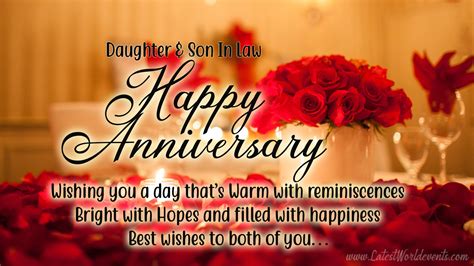 Happy Anniversary Daughter And Son In Law Images Latest World Events