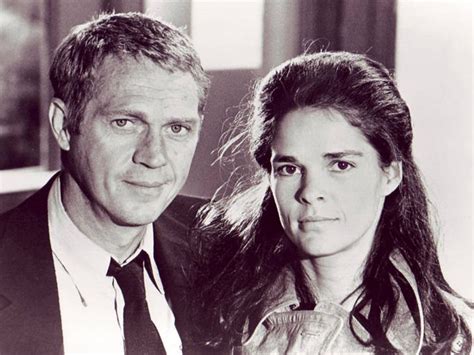 Steve Mcqueen Y Ali Mcgraw Steve Mcqueen Ali Macgraw Steven Mcqueen