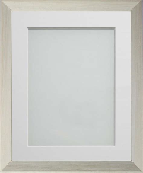 Amalfi Ivory 16x12 Frame With White Mount Cut For Image Size 12x10