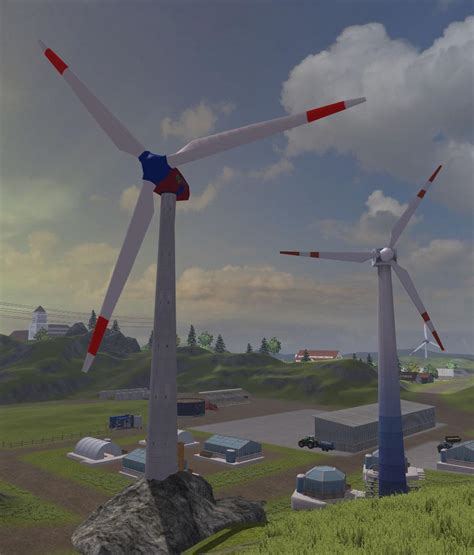 Large Placeable Wind Turbine