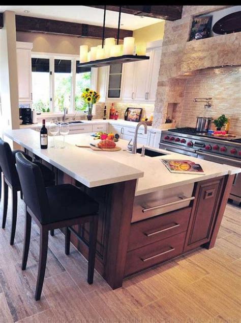 17 Kitchen Islands With Seating Options That Are Must Have For This