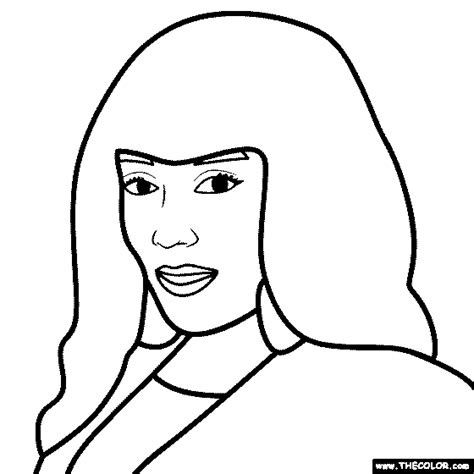 Doja Cat Coloring Page Coloring Home