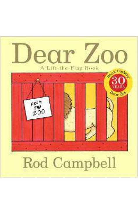 Dear Zoo A Lift The Flap Book 9781416947370