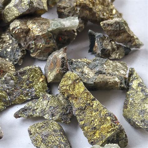Raw Pyrite Fools Gold 10g Lot Crystal Grid Stones Crystal Etsy