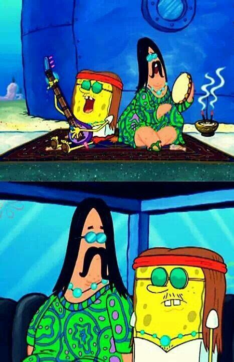 Hippy Patrick And Spongebob Film Tv Show Tv Sea Ocean Fish