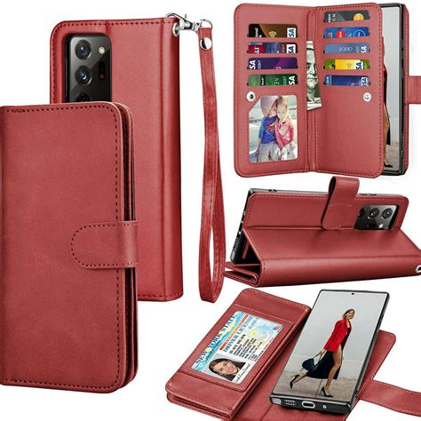 Galaxy Note 20 Ultra Case Note 20 Ultra 5g Wallet Case Luxury Cash