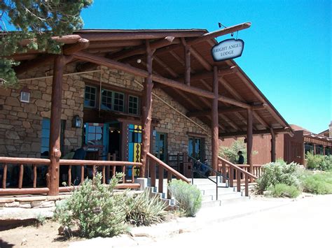Bright angel lodge is a hotel complex at the south rim of the grand canyon in grand canyon national park, arizona. BY CHANCE: BRIGHT ANGEL LODGE