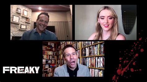 Vince Vaughn And Kathryn Newton Interview Freaky YouTube