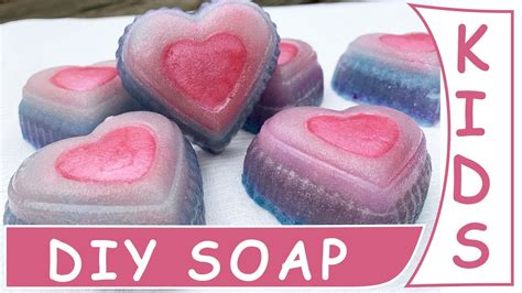 Diy Kids Soap ️how To Make Kids Sugar Scub Soap Without Lye Youtube