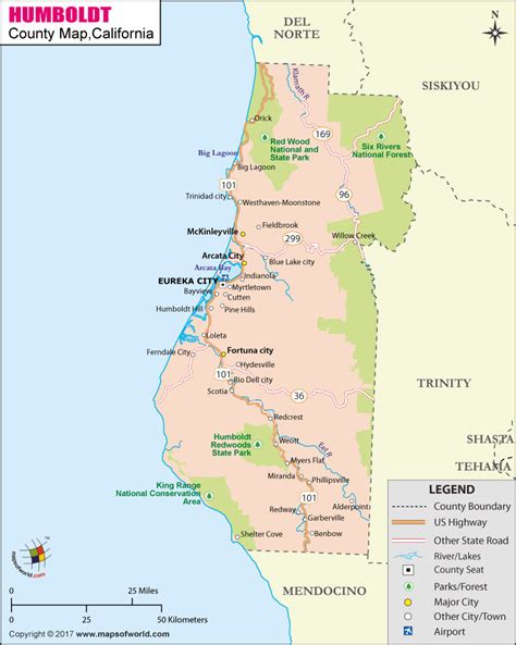 Trinidad California Map Printable Maps