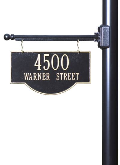 Hanging Address Plaques And Signs Mailboxworks