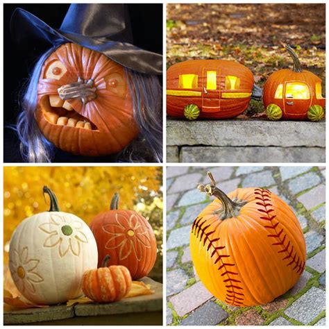 10 Awesome Halloween Pumpkin Carving Ideas Printable Templates