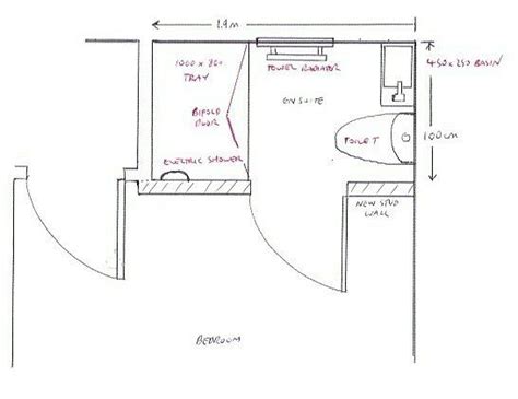 Consider the below small ensuite layout ideas when designing your perfect bathroom: Pin by Mike Quinton on floorplan | Small shower room ...