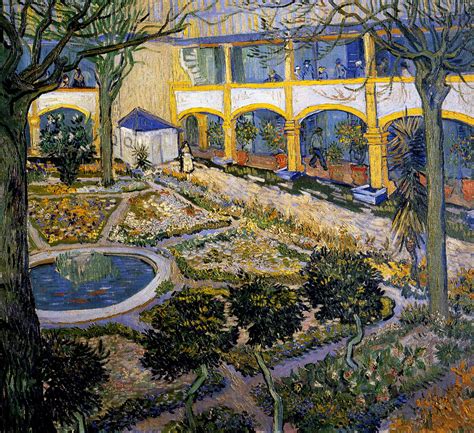 Van Gogh Le Jardin De L H Pital D Arles The Garden Of The Hospital Of Arles Huile Sur Toile
