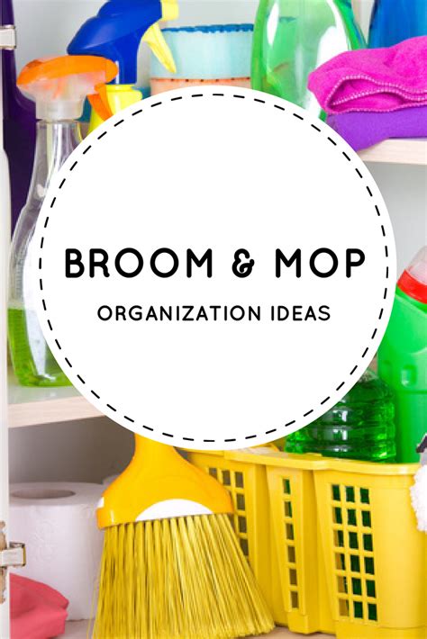 Get up to 70% off now! Broom and mop storage ideas to get you organized | Broom ...