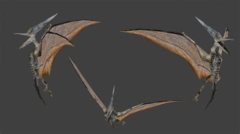 Day 97 Pterodactyl Posed Alfred Reinold Baudisch