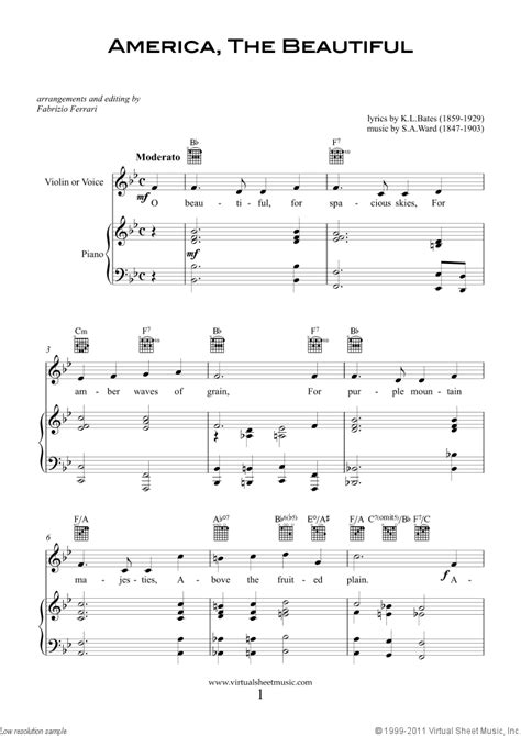 Sheet music violin popular songs google search saxophone. Patriotic Sheet Music and Songs for violin (or voice) and piano, USA Tunes and Songs