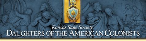 Kansas State Society Daughters Of The American Colonists Members