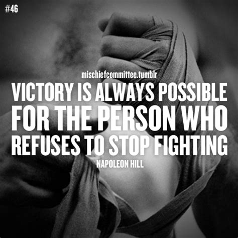 Inspirational Quotes About Fighting Quotesgram