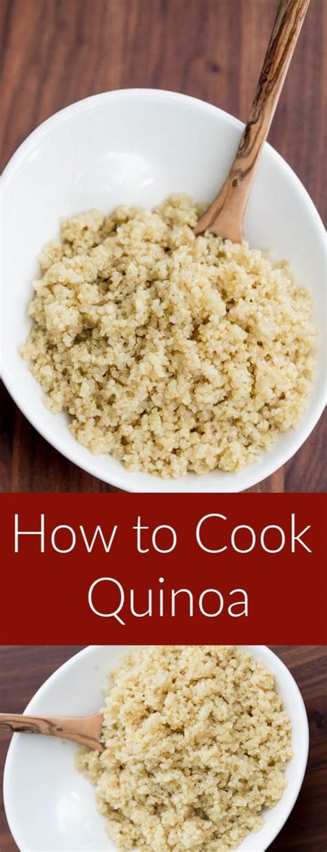 How To Cook Quinoa Easy Step By Step Instructions To Making Quinoa At