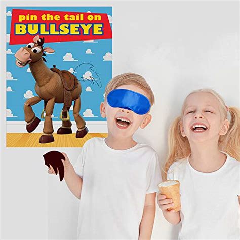 Pin The Tail On Bullseye Party Gametoy Inspired Story Party Supplies