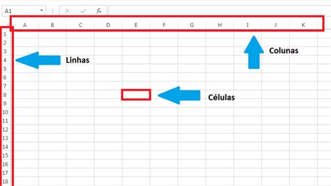 Diferença entre Linha e Coluna no Excel Excel 24 Horas