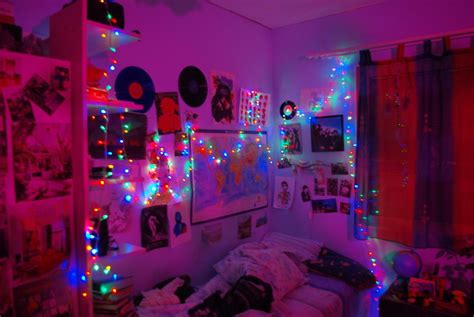 Pin by Jackieacedo on r00m in 2020 | Neon room, Grunge ... Your fairy string lights will help build the ambiance, but a neon sign will enhance the funky, eclectic.