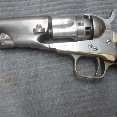 Civil War Era Colt Pocket Police Revolver Made In 1861 Battleground